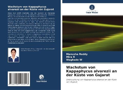 Wachstum von Kappaphycus alvarezii an der Küste von Gujarat