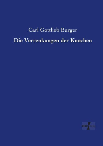 Die Verrenkungen der Knochen