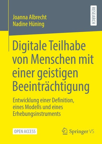 Digitale Teilhabe von Menschen mit einer geistigen Beeinträchtigung