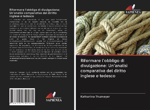 Riformare l'obbligo di divulgazione: Un'analisi comparativa del diritto inglese e tedesco