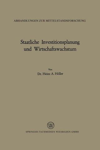 Staatliche Investitionsplanung und Wirtschaftswachstum