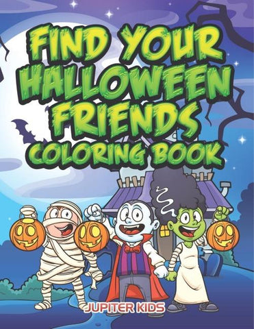 Find Your Halloween Friends Coloring Book