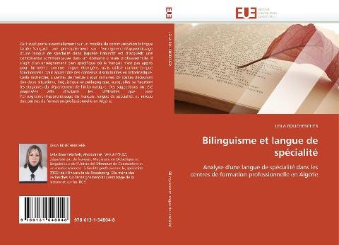 Bilinguisme et langue de spécialité
