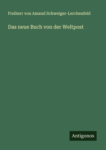 Das neue Buch von der Weltpost