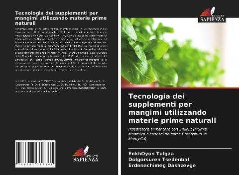 Tecnologia dei supplementi per mangimi utilizzando materie prime naturali