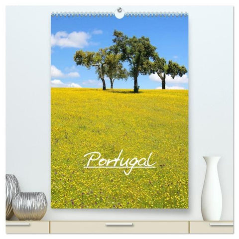Portugal (hochwertiger Premium Wandkalender 2026 DIN A2 hoch), Kunstdruck in Hochglanz