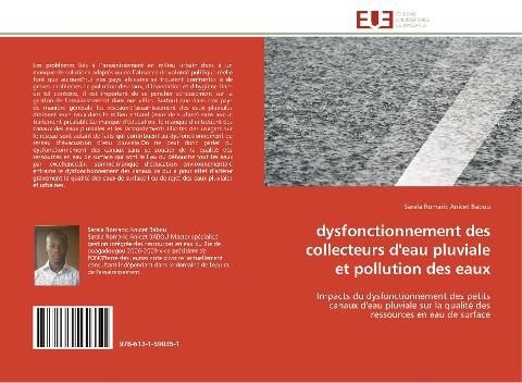 dysfonctionnement des collecteurs d'eau pluviale et pollution des eaux