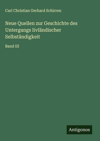 Neue Quellen zur Geschichte des Untergangs livländischer Selbständigkeit