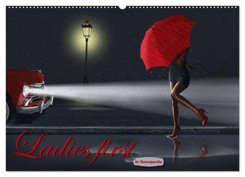 Ladies first by Mausopardia (Wandkalender 2026 DIN A2 quer), CALVENDO Monatskalender
