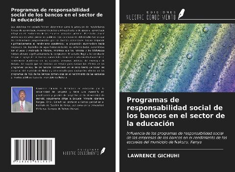 Programas de responsabilidad social de los bancos en el sector de la educación