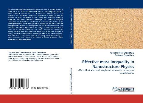 Effective mass inequality in Nanostructure Physics