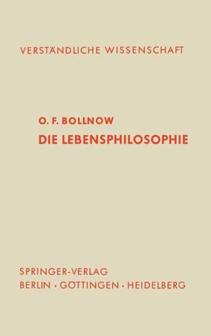 Die Lebensphilosophie