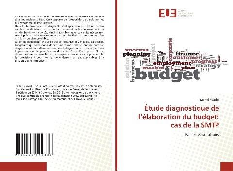 Étude diagnostique de l'élaboration du budget: cas de la SMTP