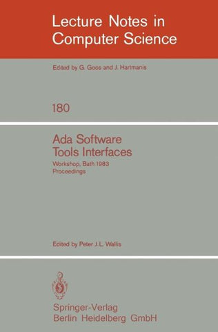 Ada Software Tools Interfaces
