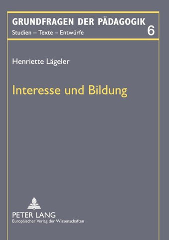Interesse und Bildung