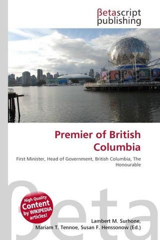 Premier of British Columbia