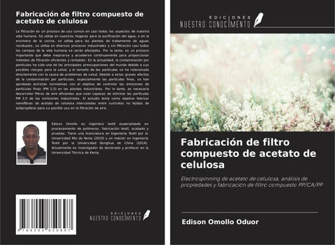 Fabricación de filtro compuesto de acetato de celulosa