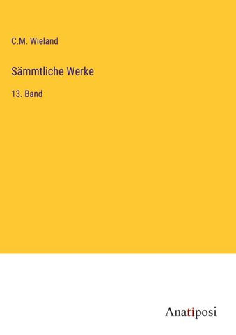 Sämmtliche Werke