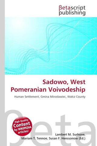 Sadowo, West Pomeranian Voivodeship