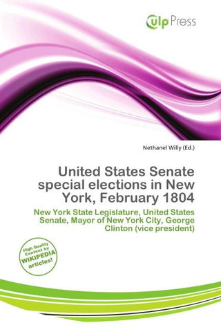United States Senate special elections in New York, February 1804