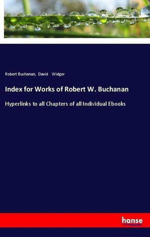 Index for Works of Robert W. Buchanan