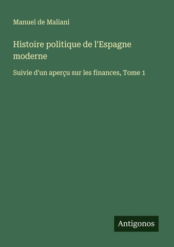 Histoire politique de l'Espagne moderne