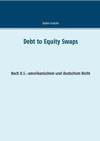 Debt to Equity Swaps