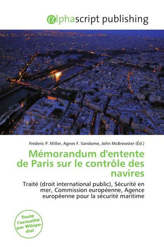 Mémorandum d'entente de Paris sur le contrôle des navires