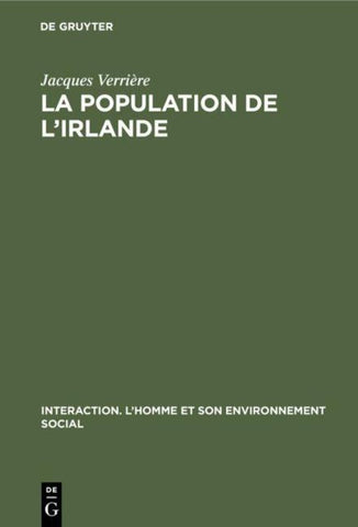 La population de l'Irlande