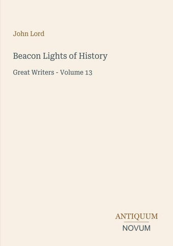 Beacon Lights of History