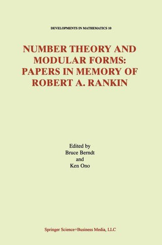 Number Theory and Modular Forms