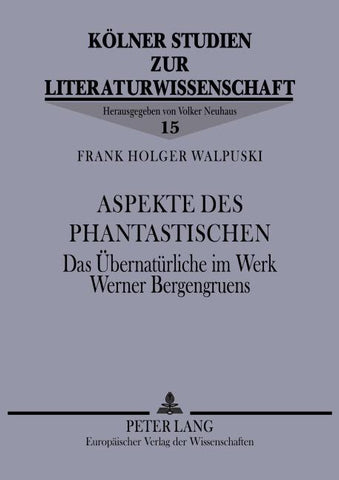 Aspekte des Phantastischen