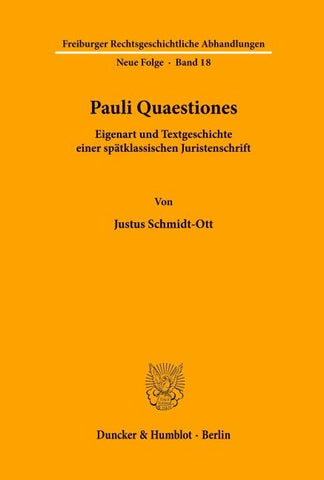 Pauli Quaestiones.