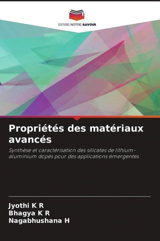 Propriétés des matériaux avancés