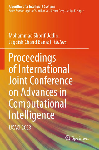 Proceedings of International Joint Conference on Advances in Computational Intelligence