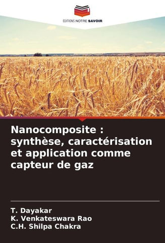 Nanocomposite : synthèse, caractérisation et application comme capteur de gaz