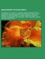Behaviourist psychologists