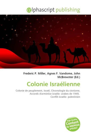 Colonie Israélienne