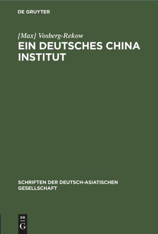 Ein deutsches China-Institut