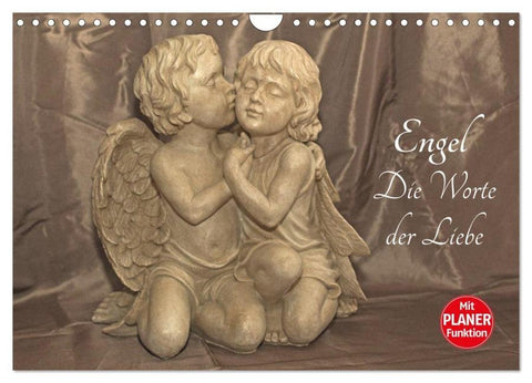 Engel - Die Worte der Liebe (Wandkalender 2026 DIN A4 quer), CALVENDO Monatskalender