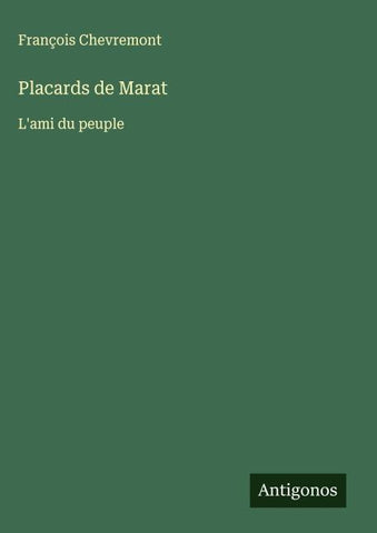 Placards de Marat