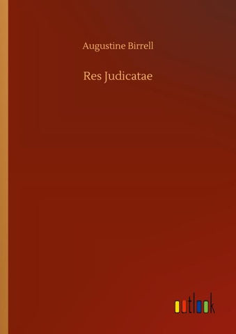 Res Judicatae