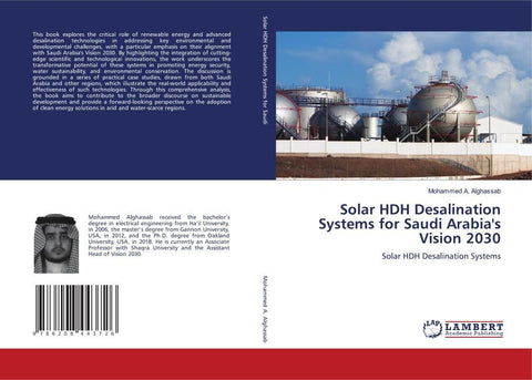 Solar HDH Desalination Systems for Saudi Arabia's Vision 2030
