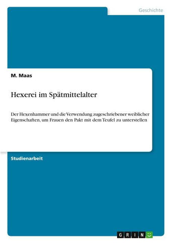 Hexerei im Spätmittelalter