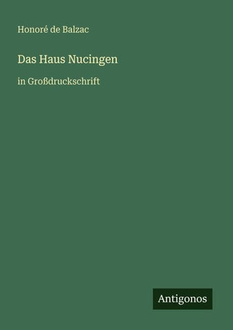Das Haus Nucingen