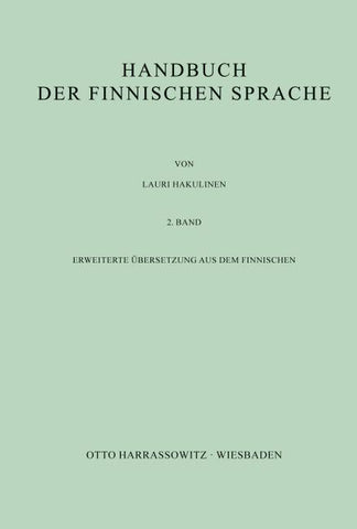 Handbuch der finnischen Sprache
