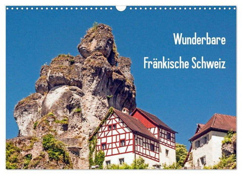 Wunderbare Fränkische Schweiz (Wandkalender 2026 DIN A3 quer), CALVENDO Monatskalender