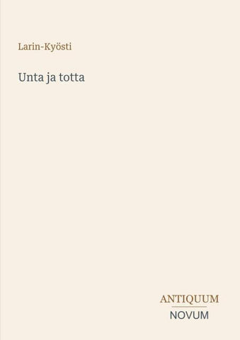 Unta ja totta