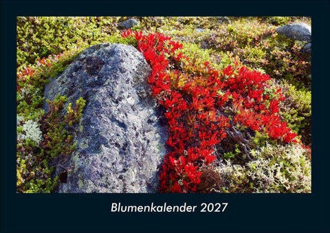 Blumenkalender 2027 Fotokalender DIN A4