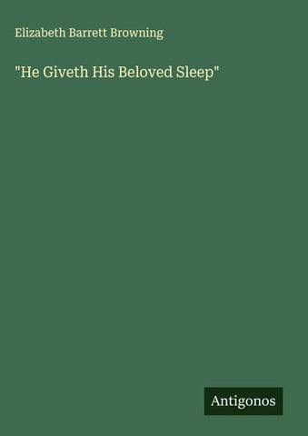 "He Giveth His Beloved Sleep"
